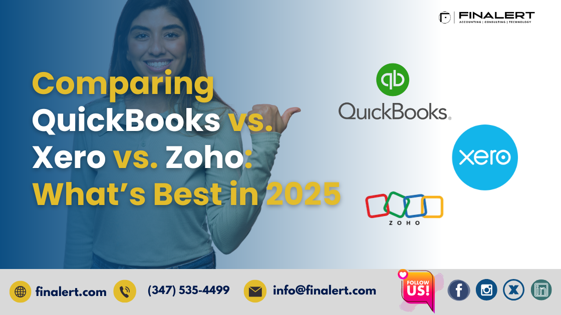 Comparing QuickBooks vs. Xero vs. Zoho: What’s Best in 2025
