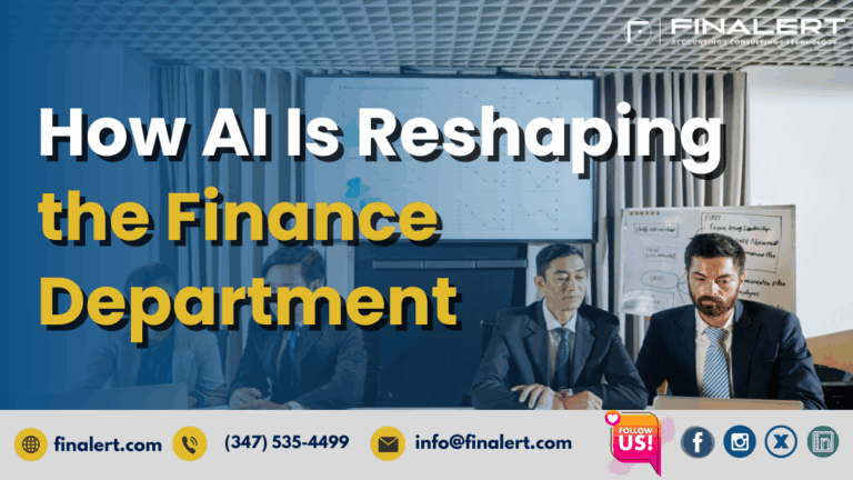 Reshaping the Finance Department