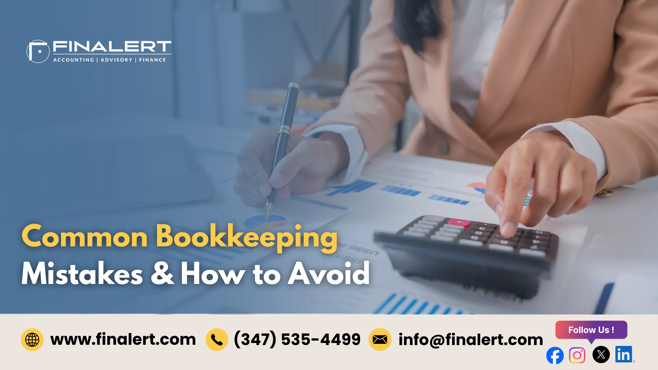 Common Bookkeeping Mistakes & How to Avoid