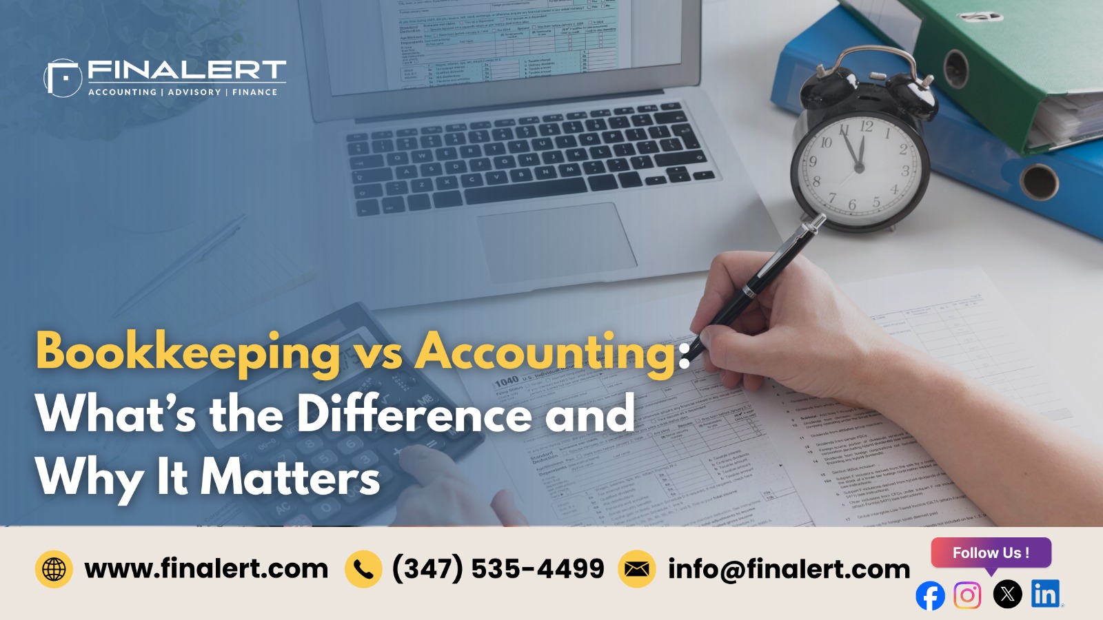 Bookkeeping vs Accounting: What’s the Difference and Why It Matters