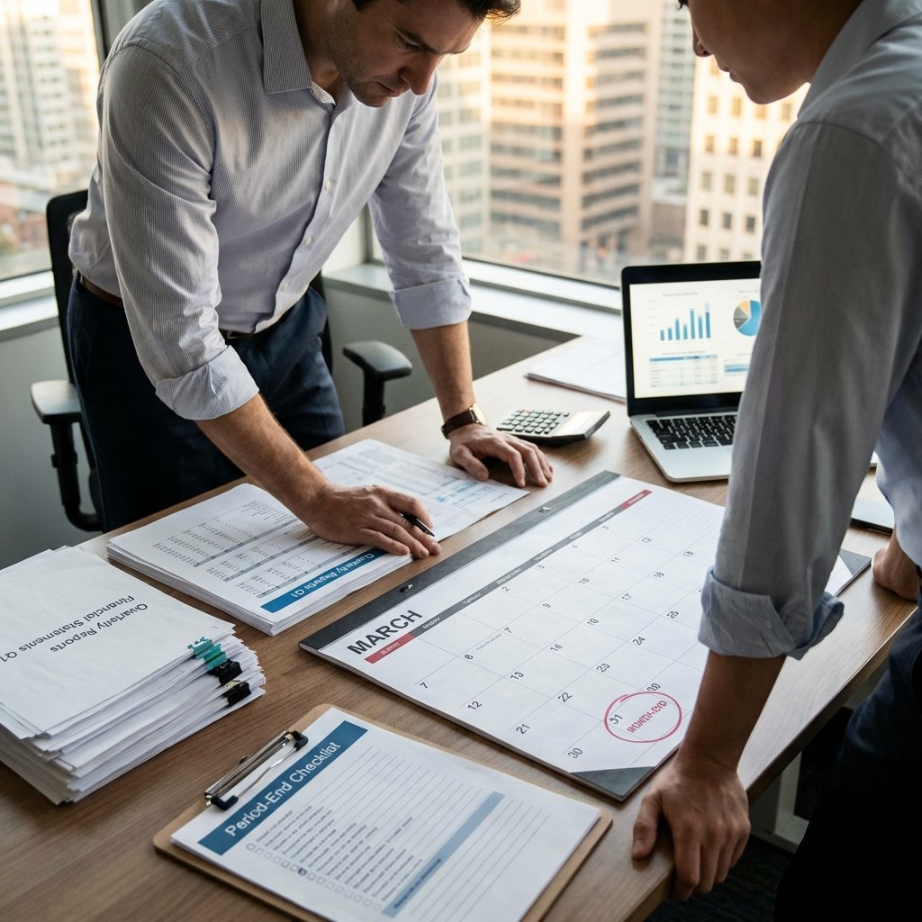 Monthly, Quarterly, Year-End Review Services