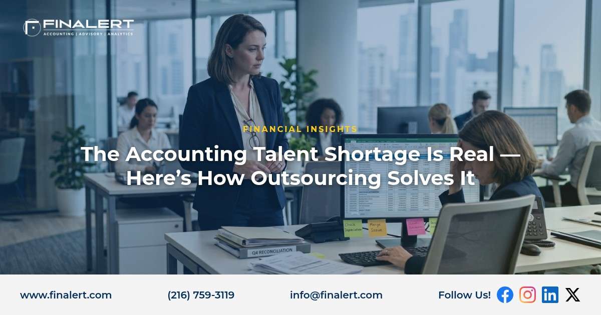 The Accounting Talent Shortage Is Real — Here’s How Outsourcing Solves It