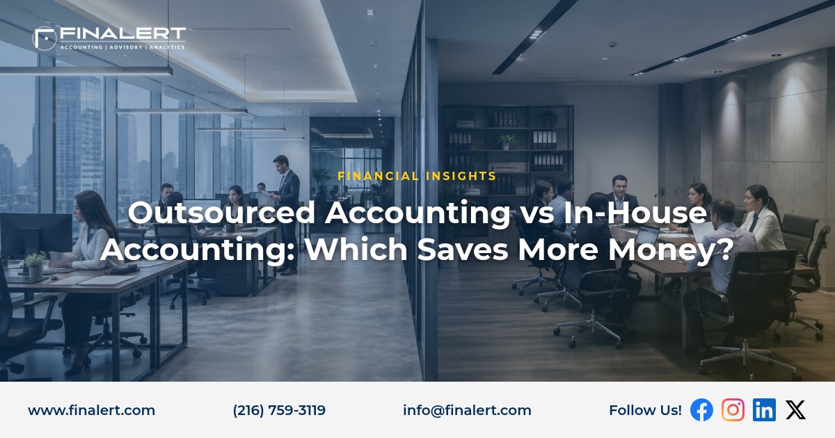 Outsourced Accounting vs In-House Accounting: Which Saves More Money?
