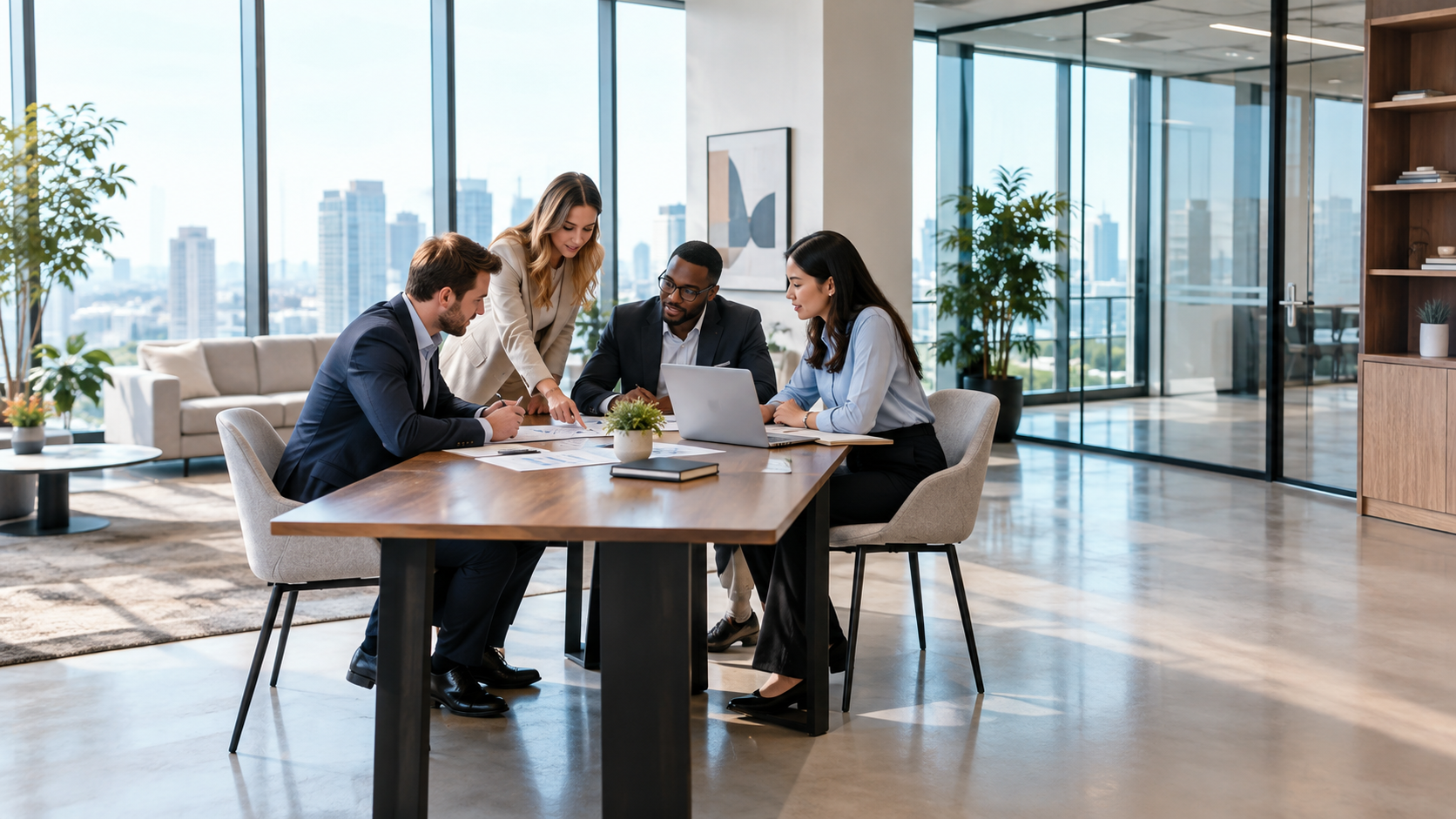 team collaboration in financial planning